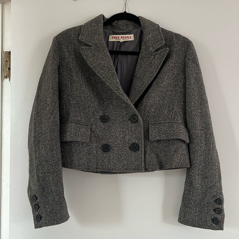 Free People Tailored Heritage Blazer